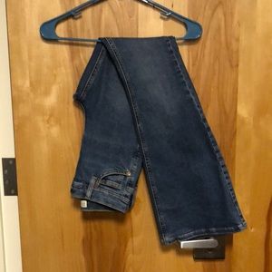 flare high waisted jeans